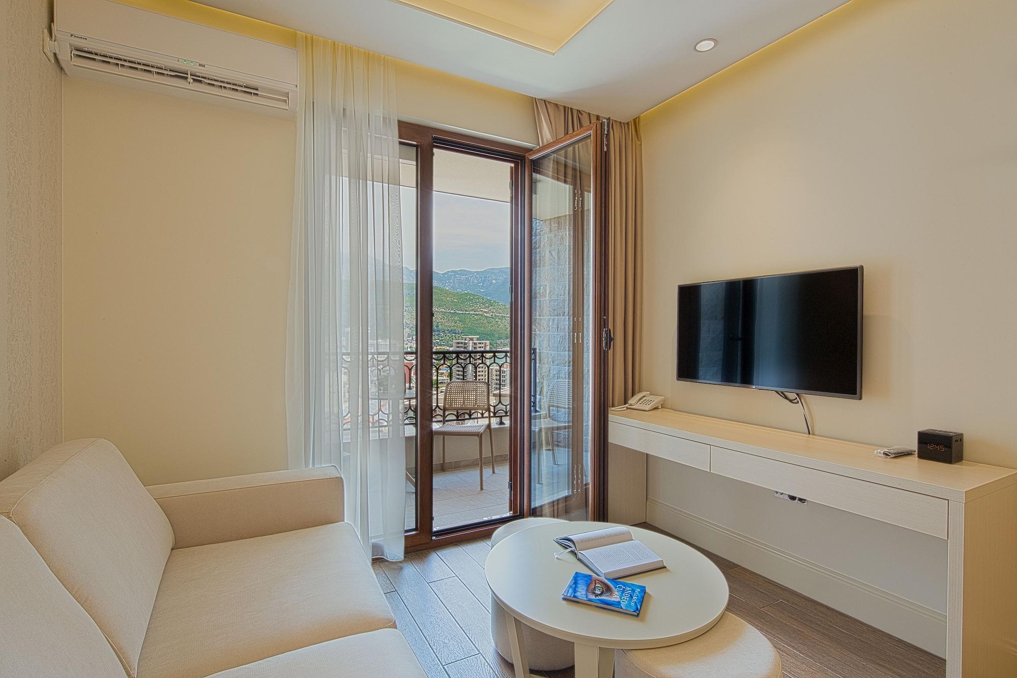 Aparthotel Villa Aria Budva Exterior foto